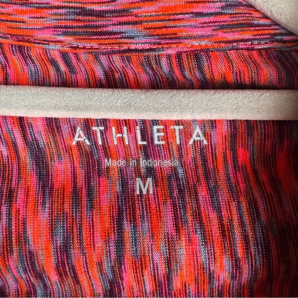 Athleta Mendoza Women’s 1/2 Zip Pullover Space Dyed Size Medium - Picture 9 of 9
